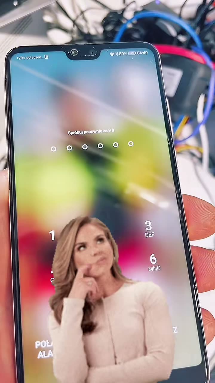 Usunięcie blokady ekranu z Huawei P20 💪
