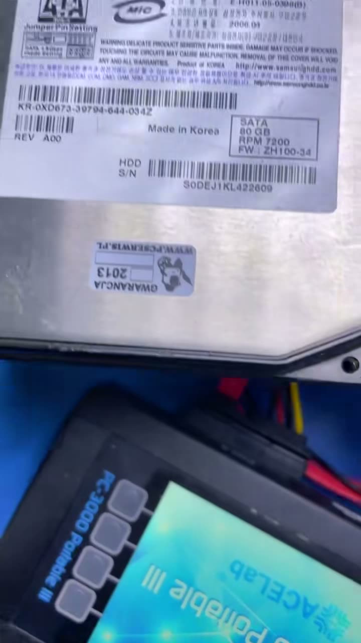 Co by tu z nim zrobić ciekawego po odzyskniu danych - wentylator? 🤔
