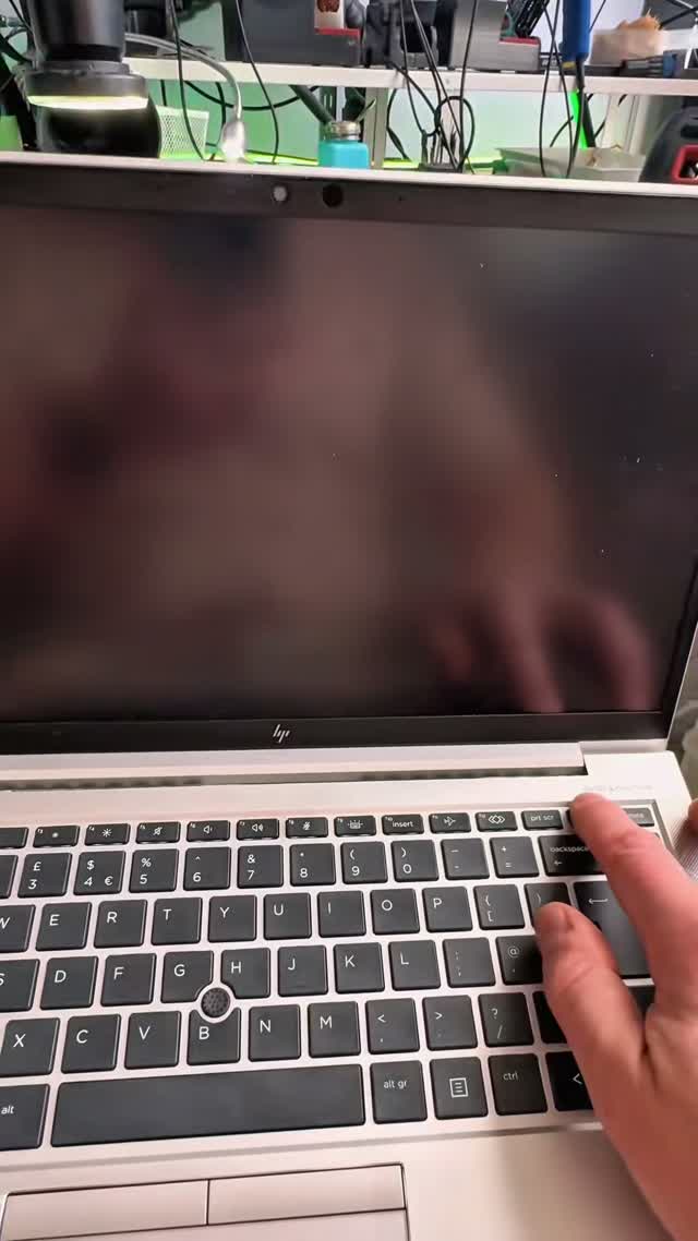 Naprawa BIOS w laptopie HP